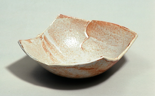shino slab bowl