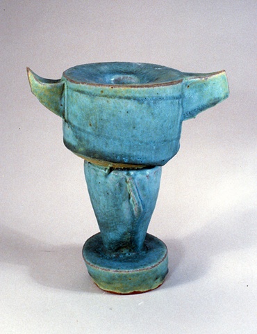 turquoise vase