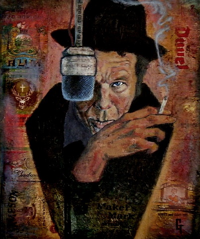 Tom Waits portrait