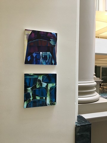 Installation at the Curtis Building, Art In Rotation, Philadelphia, PA