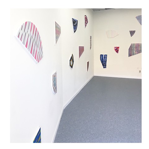 Installation shot from solo exhibit, Something New Every Day, NoBA Projectspace, Bala Cynwyd, PA