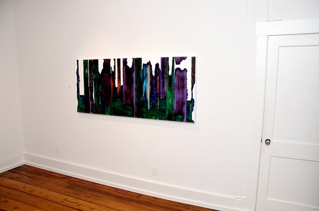 Installation for solo exhibit, 'Long Distance'
Bridgette Mayer Gallery
Philadelphia, PA, 2009