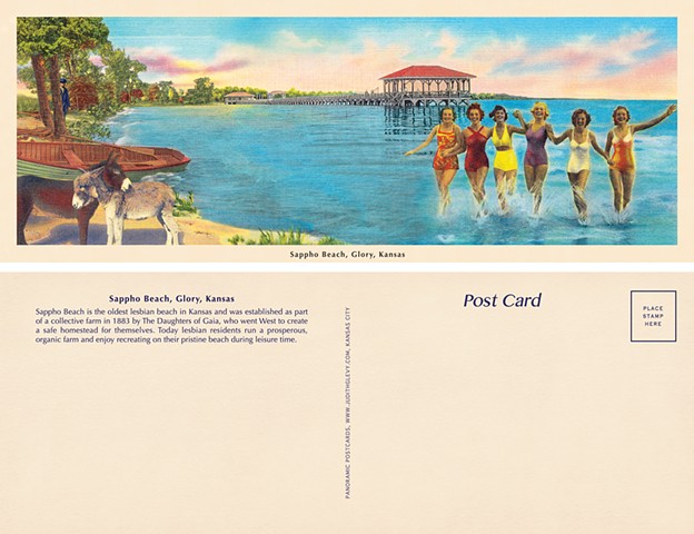 Panoramic Postcards, an ongoing series

