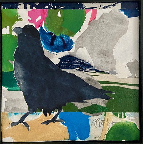 Crow on Step