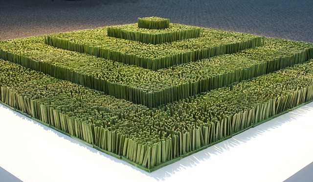 Grass Variation (Ziggurat), detail