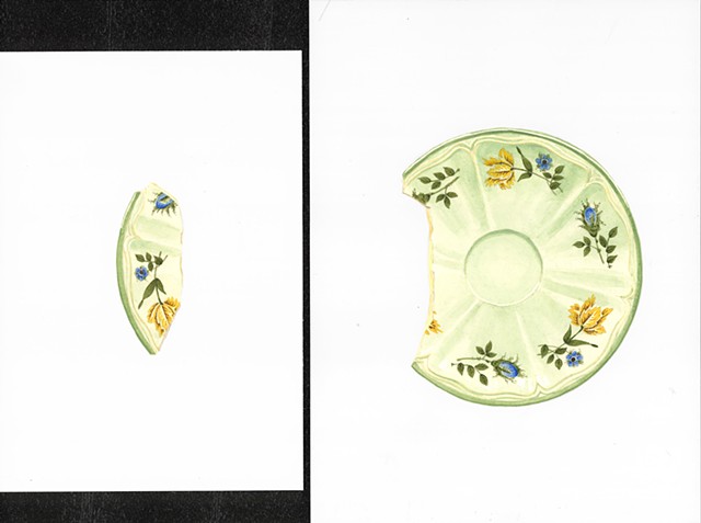 Corsage (broken plate)