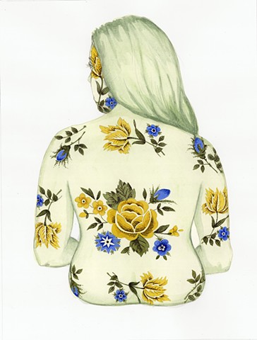 Corsage (self-portrait)