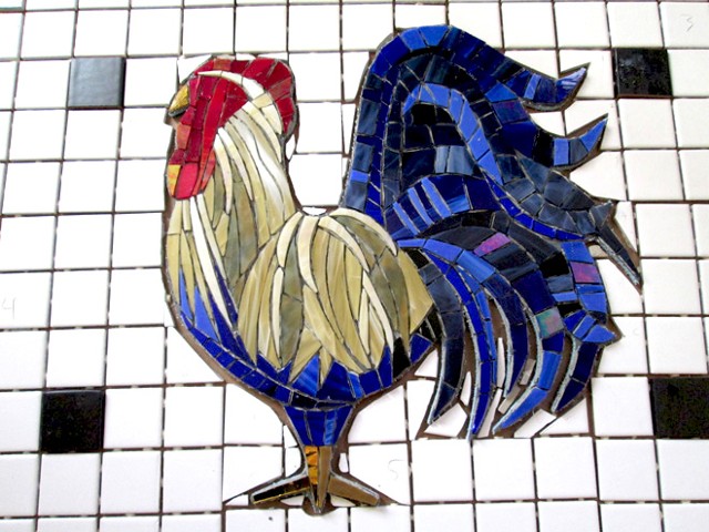 Rooster Close, ungrouted