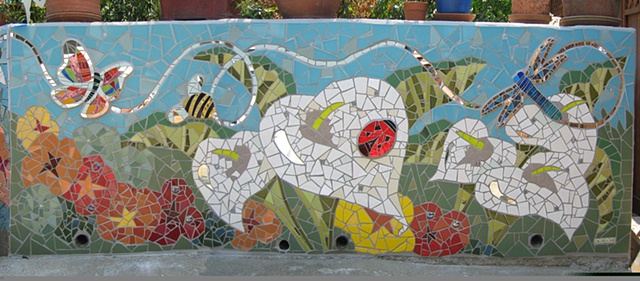 Calla Lily Mural Front