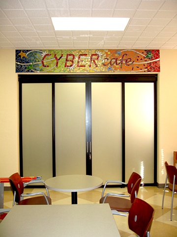 Cyber Cafe Sign