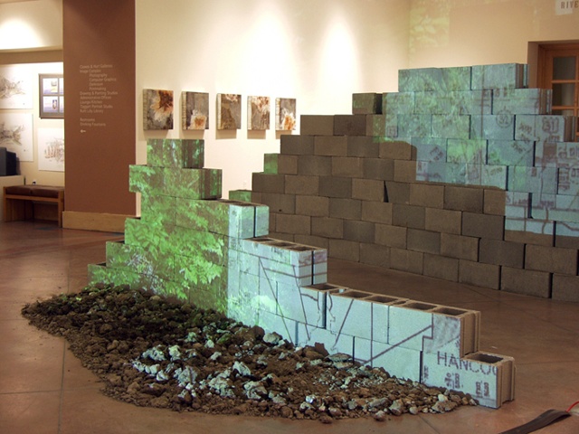 Flood/Margin, Part/Whole, Indianapolis Art Center, 2004.