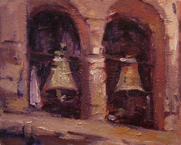 Church bells at Enna Sicily