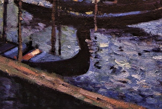 Detail: Eight gondolas