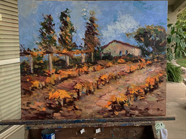 Castoro Winery in fall