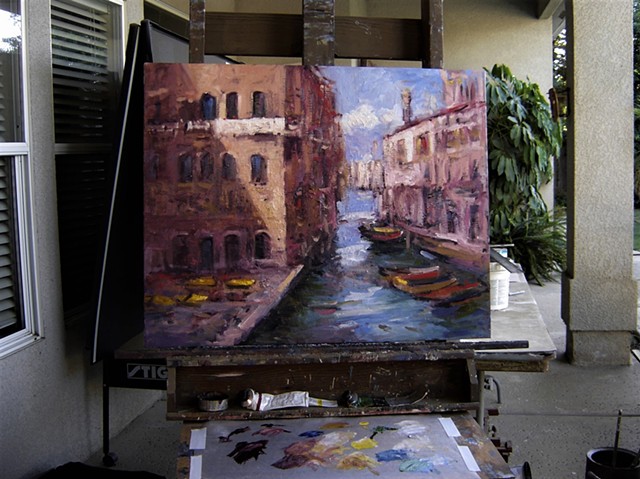 Pensione Seguso Venice, Venice, paintings of Venice