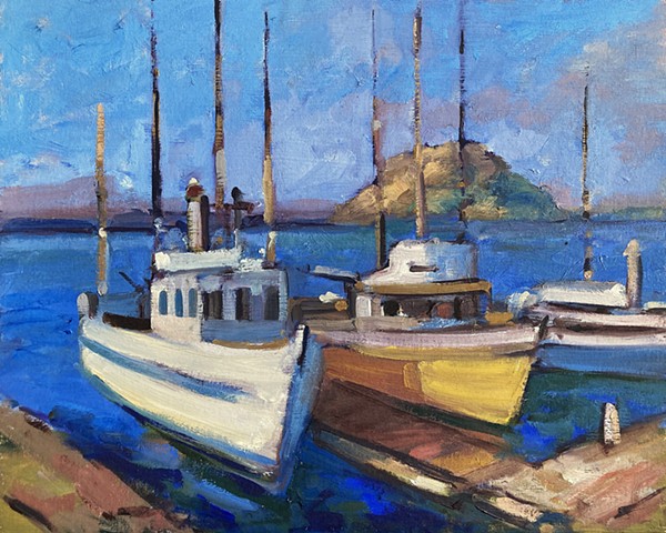 Boats in Morro Bay 