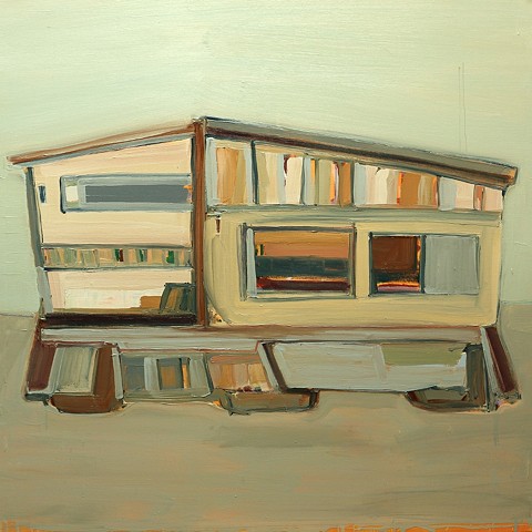 Salton Sea # 27, oil on canvas, 48x48, price per request