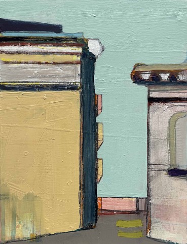 SF#54, 12"x9", oil and graphite on panel, $890