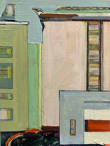 SF# 48, 16"x12", oil on panel, framed, $1,450