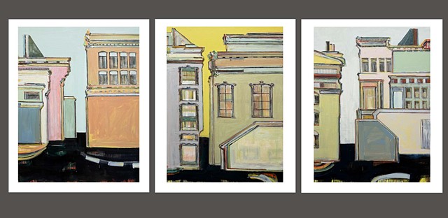SF Print Set #1, 3 prints à 14"x11" , $240