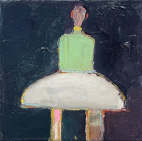 SmallFigure#424, #katjaleibenathpaintings