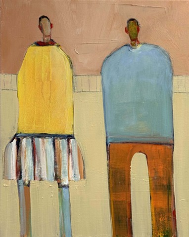 Small Figure #471, 20"x16", oil on canvas, unframed, $1,600
