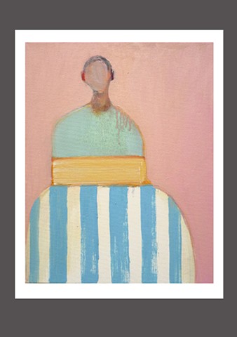 Small Figure #498, PRINT, 14"x11", $85