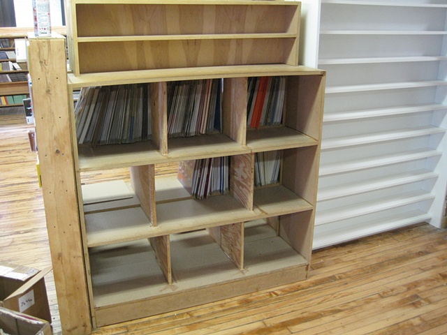 Record / Cd shelf #3 for Groove Distribution