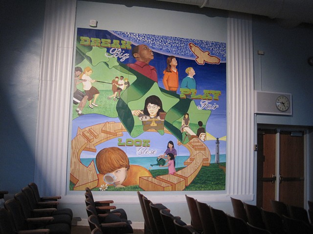Orrington School Mural, Evanston