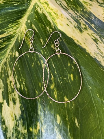 delicate swing hoops