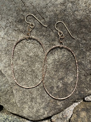 classic swing hoop earrings