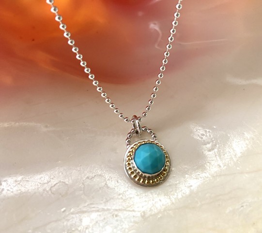 sparkle stone necklace