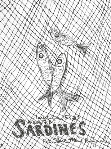 Inktober Week 28: Sardine