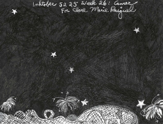 Inktober Week 26: Cancer