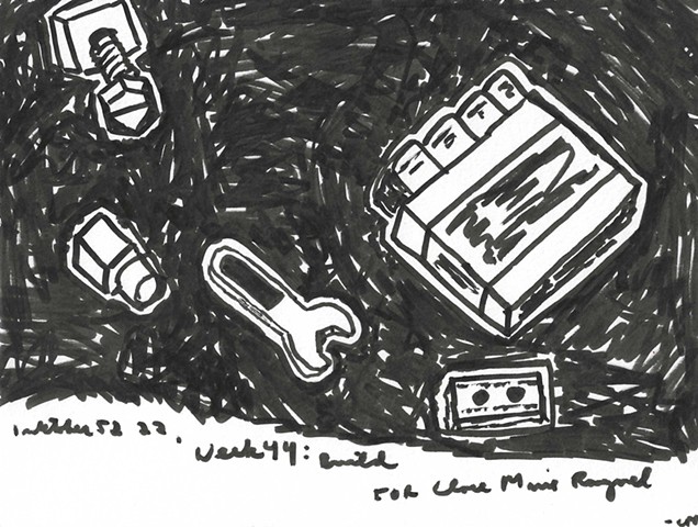 Inktober Week 44: Build