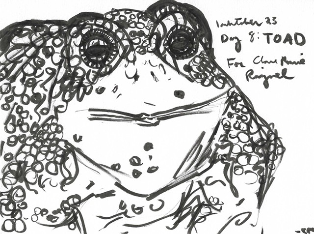Inktober Day 8: Toad