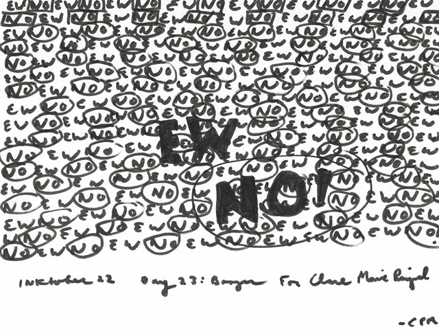 Inktober Day 23: Booger