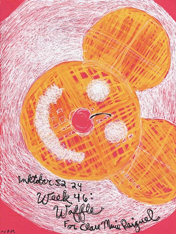 Inktober, Week 46: Waffle