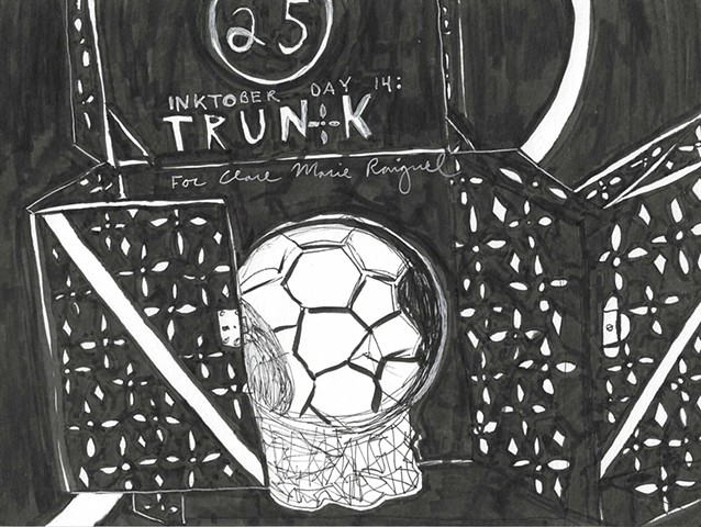 Inktober Day 14: Trunk