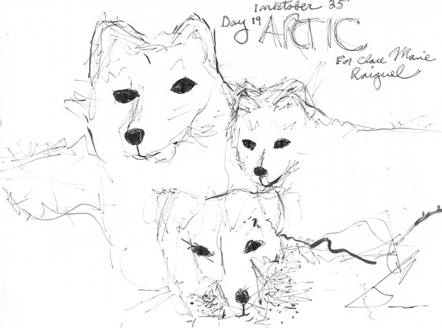 Inktober Day 19: Arctic