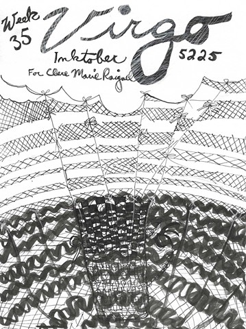 Inktober Week 35: Virgo