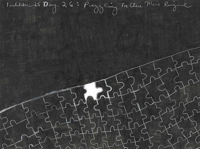 Inktober Day 26: Puzzling