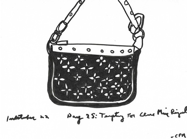 Inktober Day 25: Tempting 