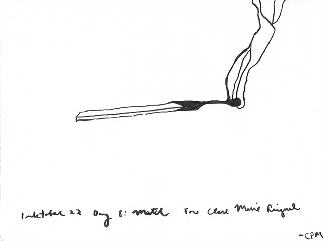 Inktober Day 8: Match