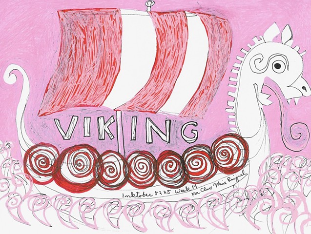 Inktober, Week 14: Viking