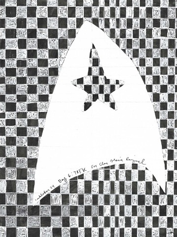 Inktober, Day 6: Trek