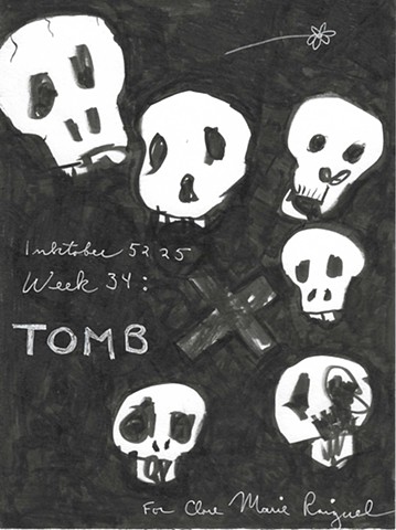 Inktober Week 34: Tomb