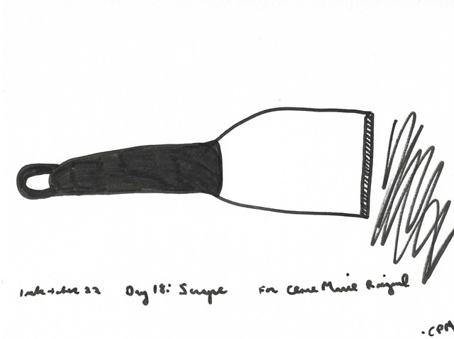 Inktober Day 18: Scrape