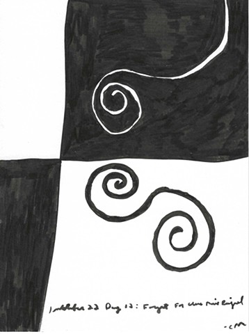 Inktober Day 12: Forget