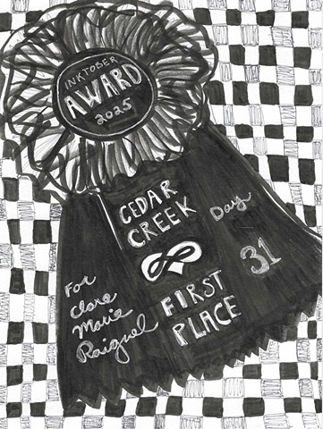 Inktober Day 31: Award